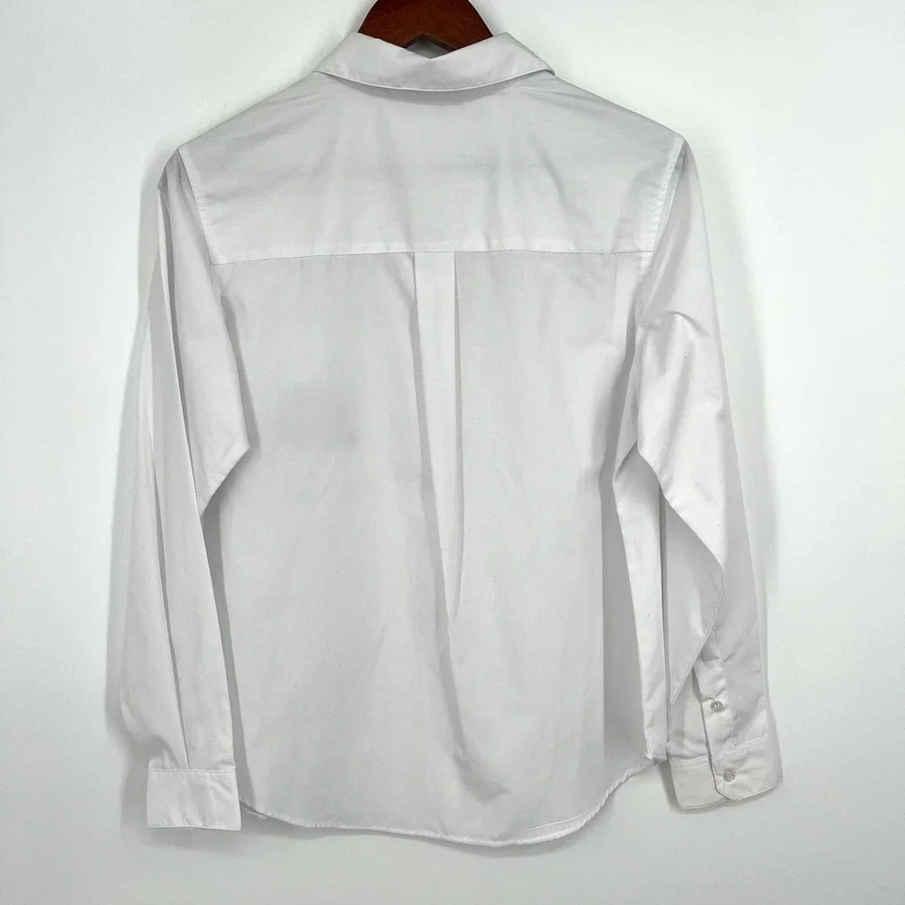 Vintage Christmas Bears Basic Editions Holiday Womens Small Blouse Shirt Top - Picture 7 of 11